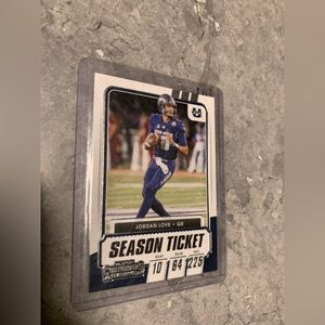 Jordan Love Rookie Card Collage UNI RC 2020 Green Bay Packers